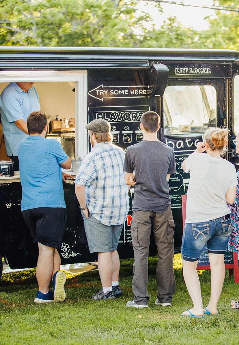 Batch Ice Cream at Food Truck Friday