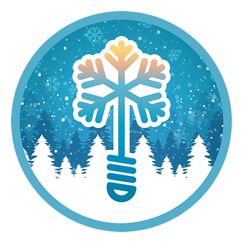 Winter Light Night color icon